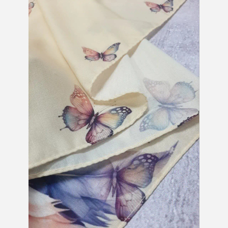 روسری نخی کاستوم طرح پردیس قواره 110