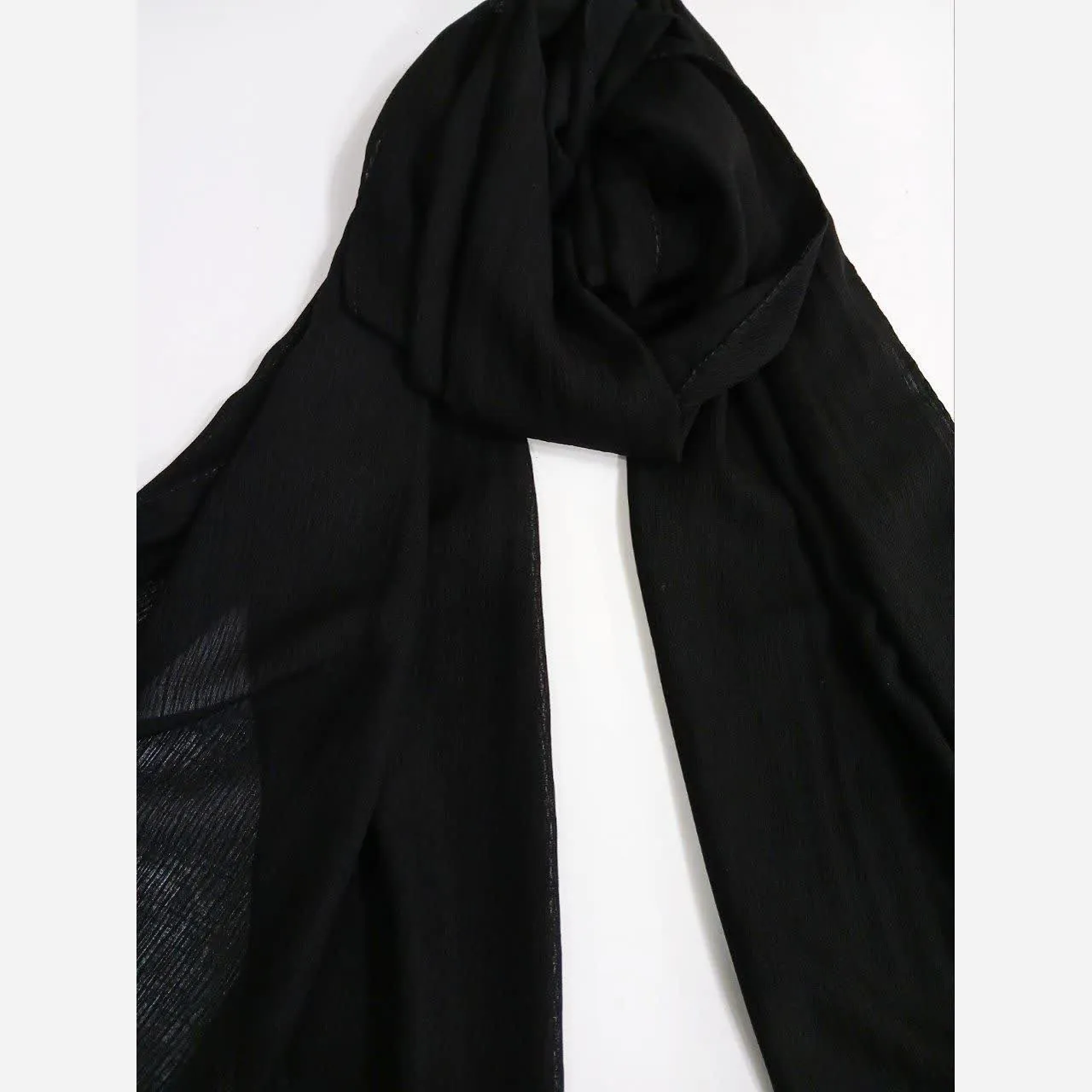 شال کریشه درختی ساده زنانه نرم و لطیف سایز 70*200