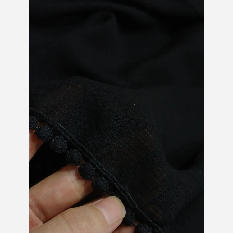 شال کریشه درختی ساده زنانه نرم و لطیف سایز 70*200