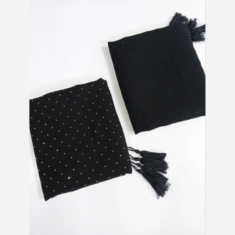 شال کریشه درختی ساده زنانه نرم و لطیف سایز 70*200