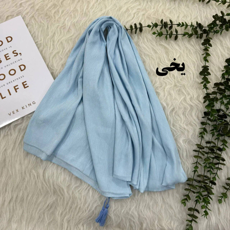 شال ساده برشکا کد 1095 بدون آبرفت و رنگ رفت