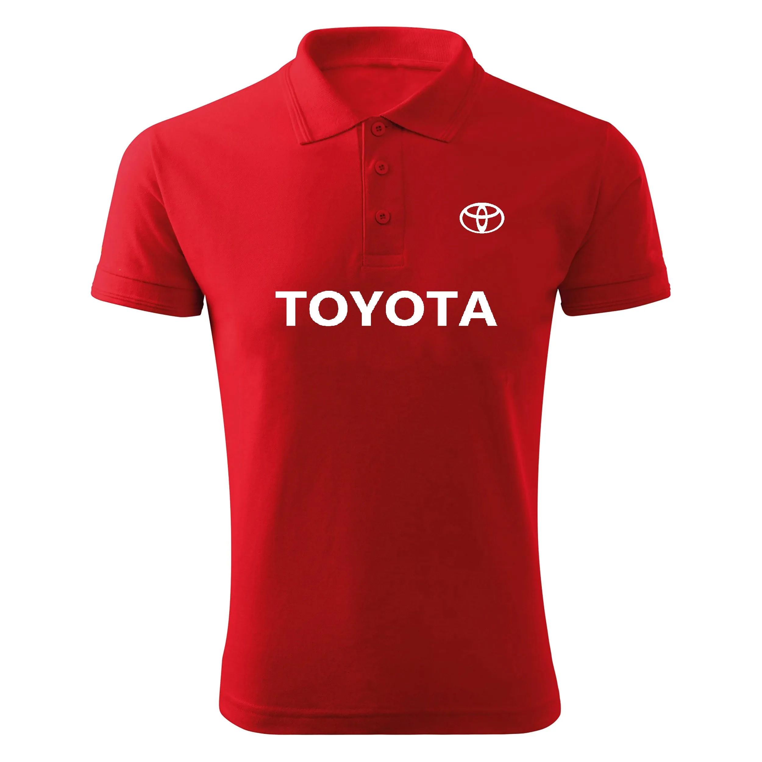 پولوشرت مردانه جودون طرح تویوتا مشکی سایز L XL 2XL