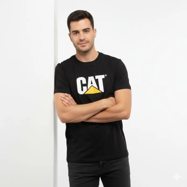 تیشرت آستین کوتاه مردانه یقه گرد پنبه ای کد 7543