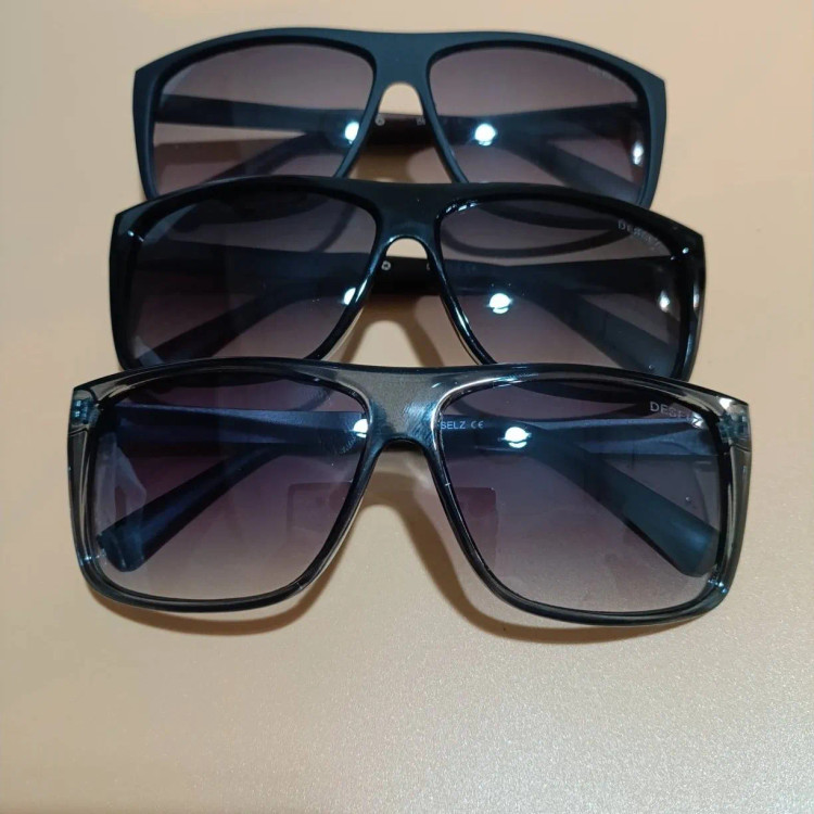 عینک آفتابی مردانه دیزل DESELZ آیتم 2309 استاندارد UV400 مناسب صورت متوسط و بزرگ