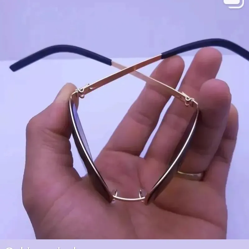 عینک آفتابی آیس برلین زنانه بدنه تیتانیوم نشکن لنز زایس آلمان UV400 بدون پیچ 5 رنگ