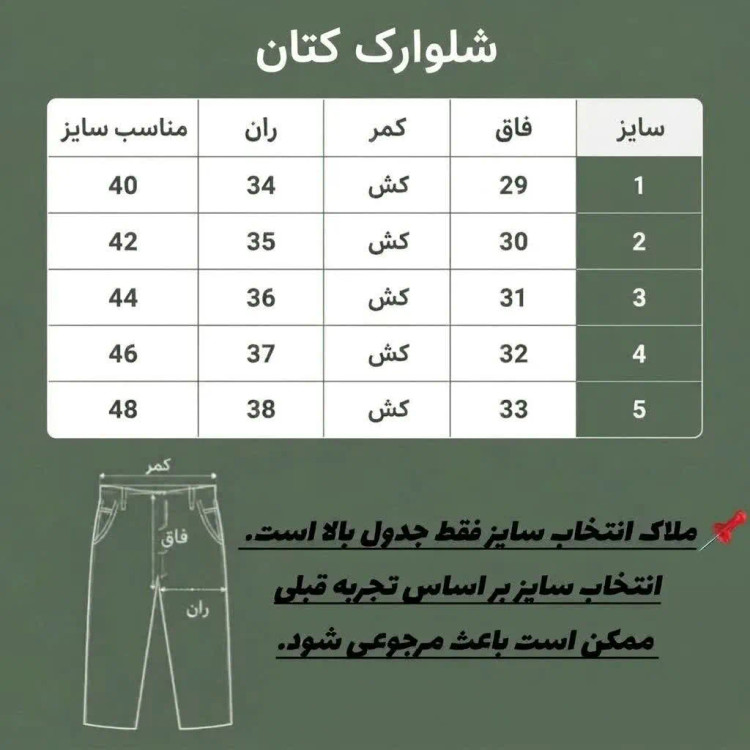 شلوارک کتان شش جیب مردانه رنگ سبز یشمی