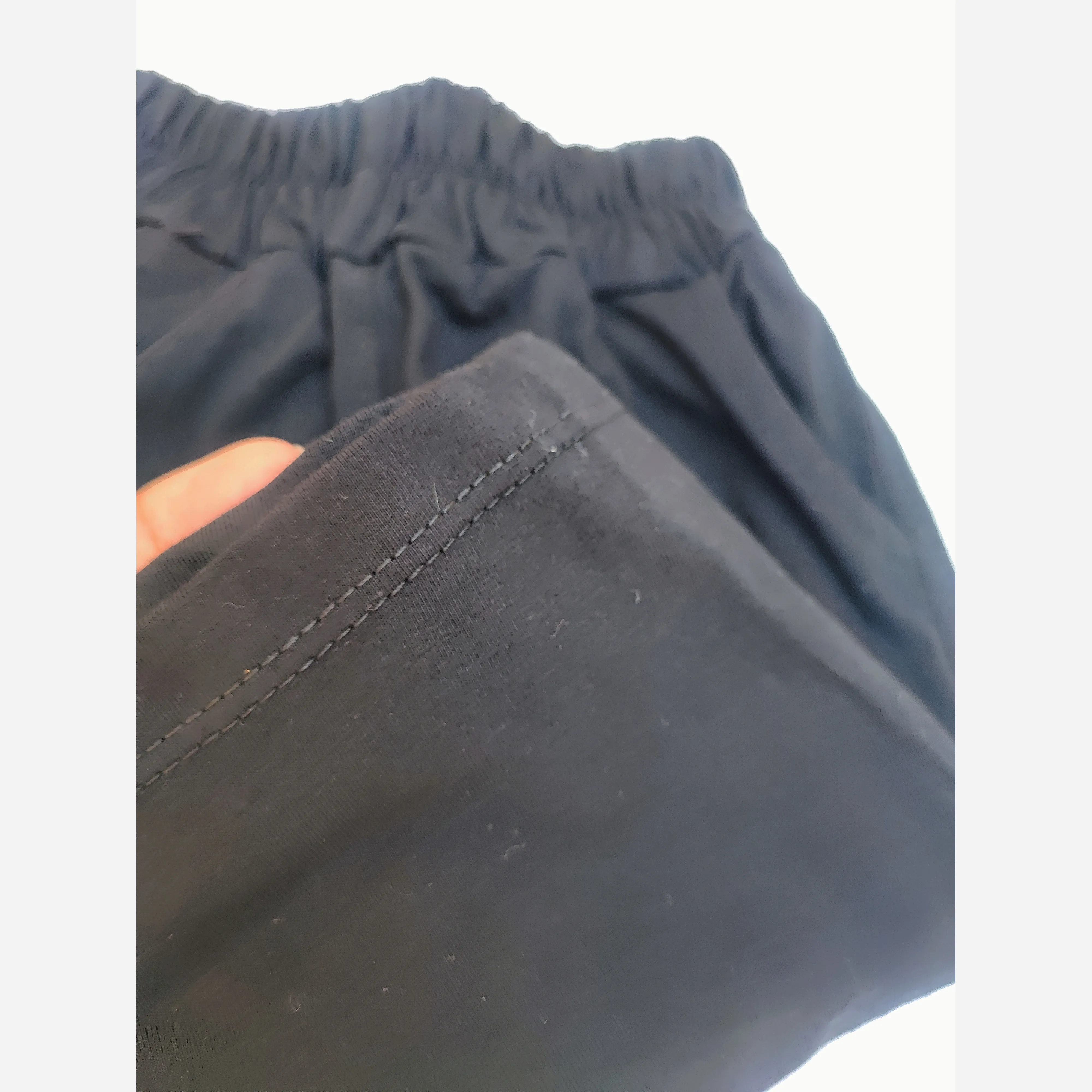 شلوارک بچه گانه نخ پنبه مشکی راحتی و اسپرت