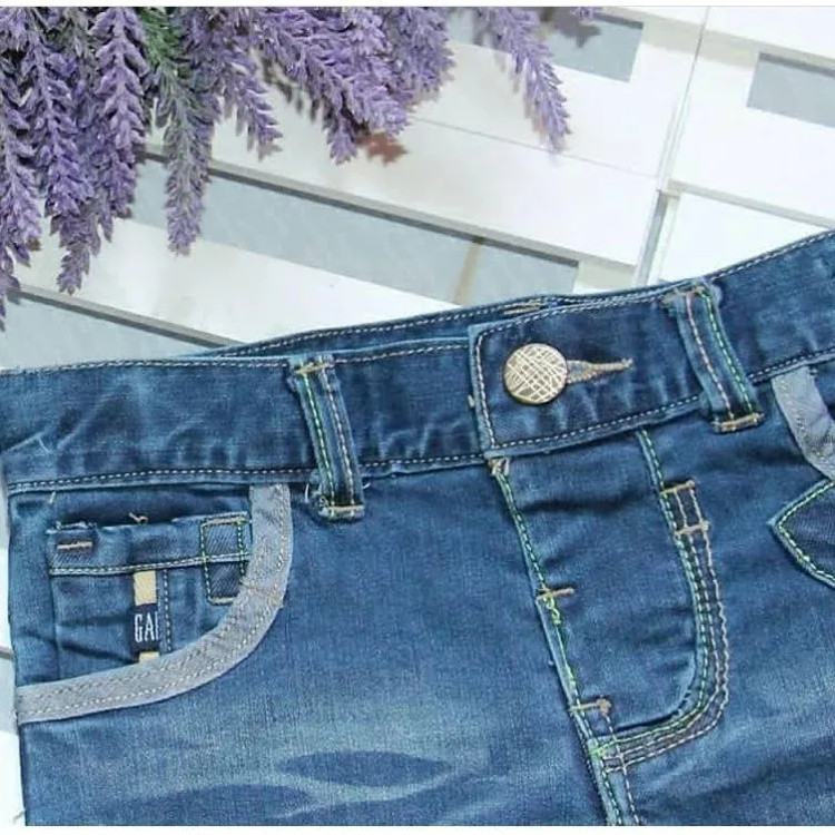 شلوارک جین بچگانه برند GAP مناسب دختر و پسر سایز 2 تا 6 سال