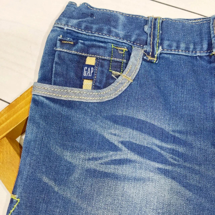 شلوارک جین بچگانه برند GAP مناسب دختر و پسر سایز 2 تا 6 سال