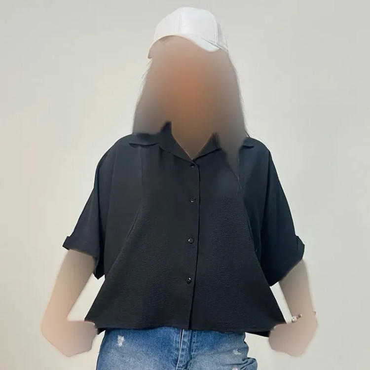 شومیز زنانه آستین کیمونو جنس ینزی خنک تابستانی رنگبندی پاستیلی