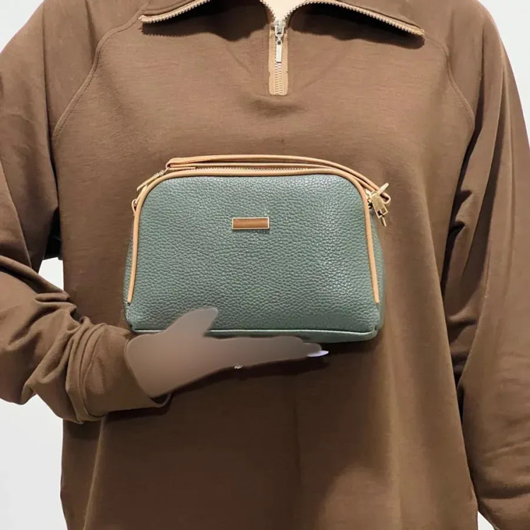 کیف دستی و دوشی زنانه شرانگ مغذی دوزی شده کد1390