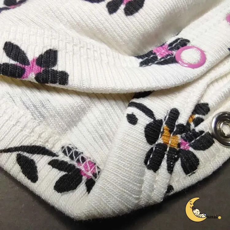 بادی آستین کوتاه کبریتی نوزادی دخترانه برند Hema جنس نخ پنبه وارداتی 3 تا 36 ماه