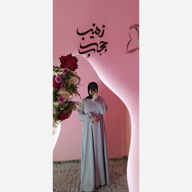 مانتو عبایی زنانه و دخترانه مدل ریحان جنس کرپ سوپر الیزه اعلا