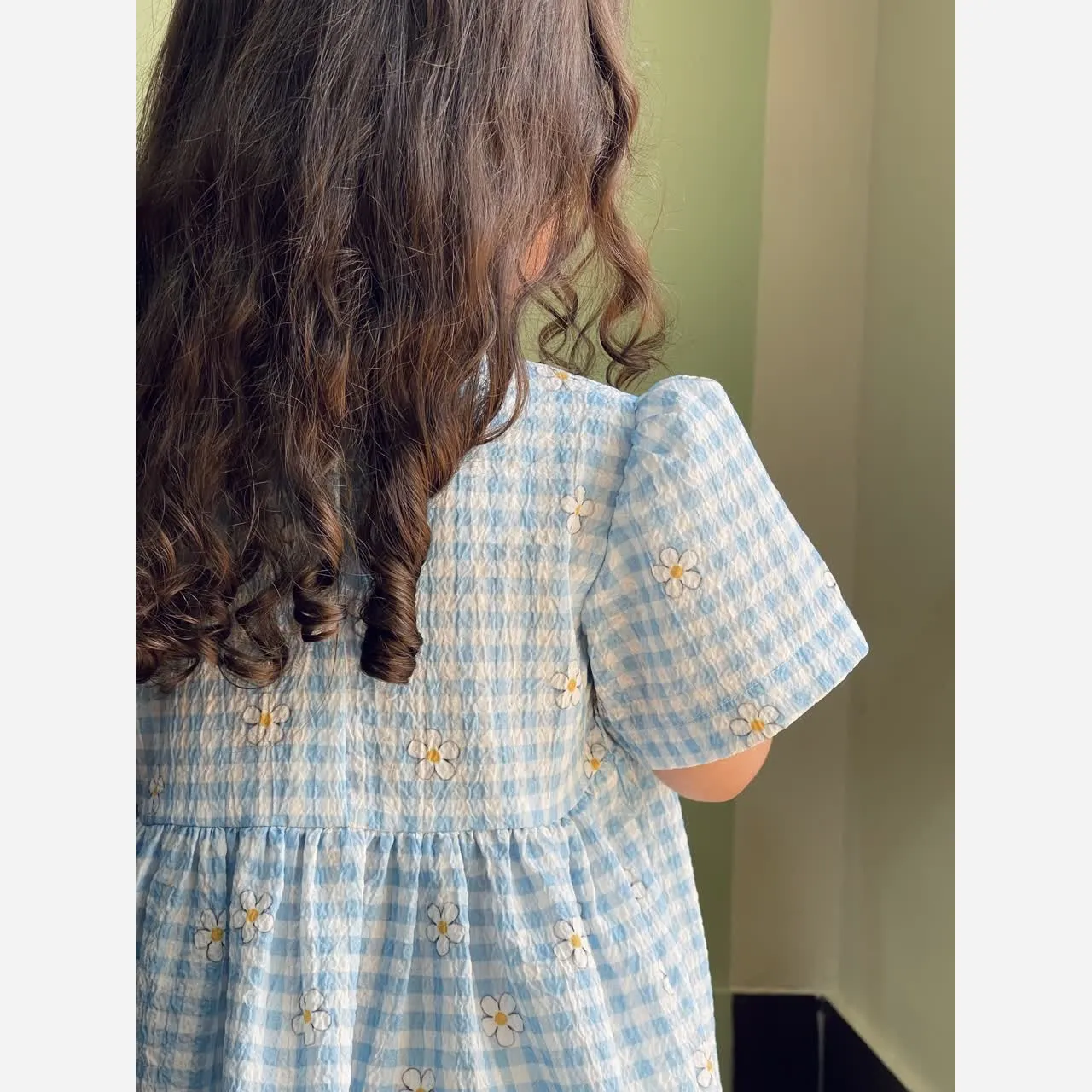 پیراهن عروسکی پفکی دخترانه مدل ترانه