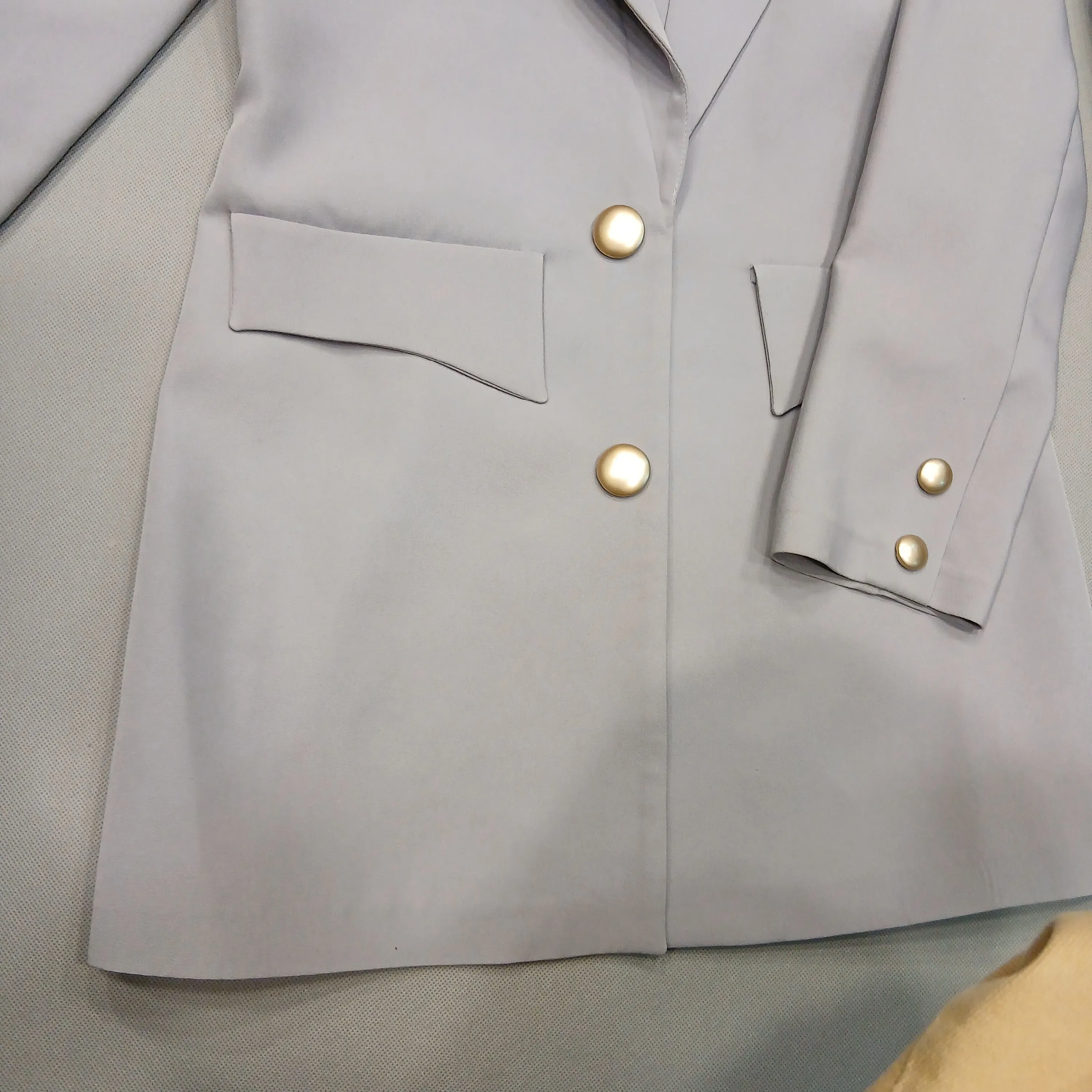کت و شلوار زنانه پارچه مازراتی در شش رنگ و سه سایز لارج تا سه ایکس لارج