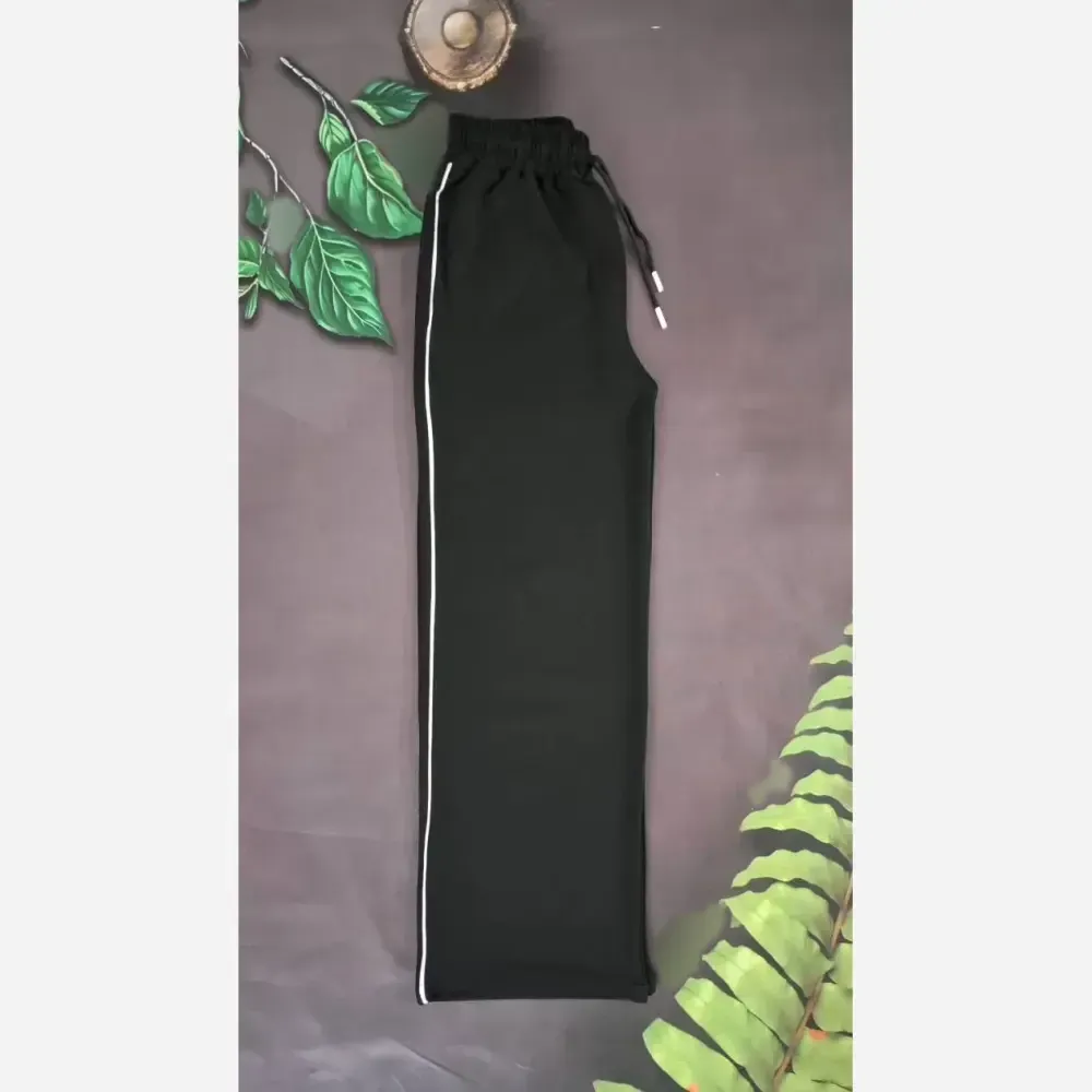 شلوار بگ زنانه جنس سوپر گلکسی رنگ مشکی سایز فری 38 تا 48