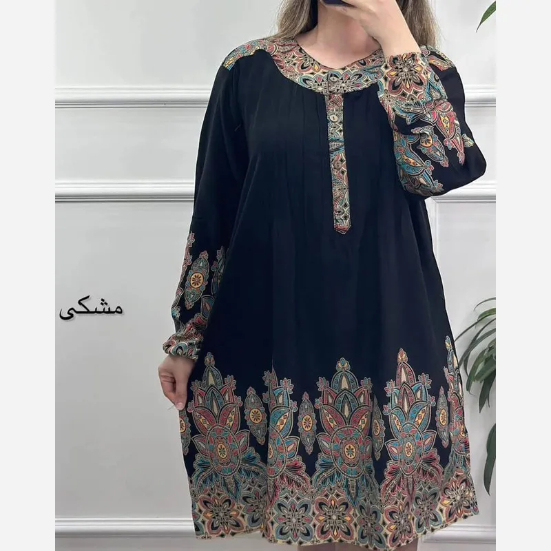 تونیک سوپرنخ اندونزی وارداتی سایز بزرگ مناسب سایز 40 تا 50