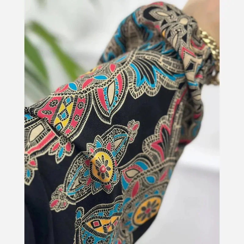 تونیک سوپرنخ اندونزی وارداتی سایز بزرگ مناسب سایز 40 تا 50