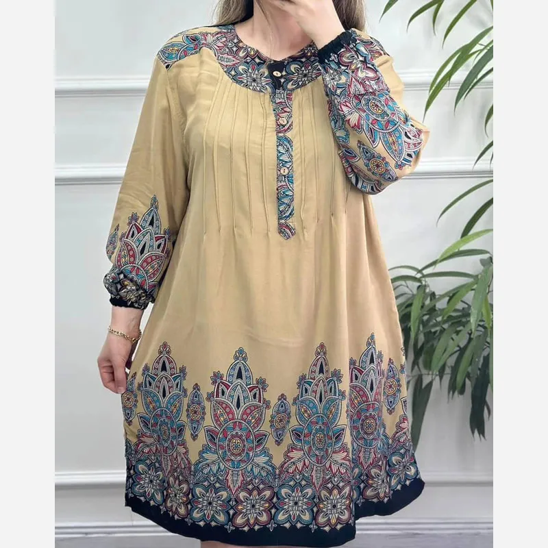تونیک سوپرنخ اندونزی وارداتی سایز بزرگ مناسب سایز 40 تا 50