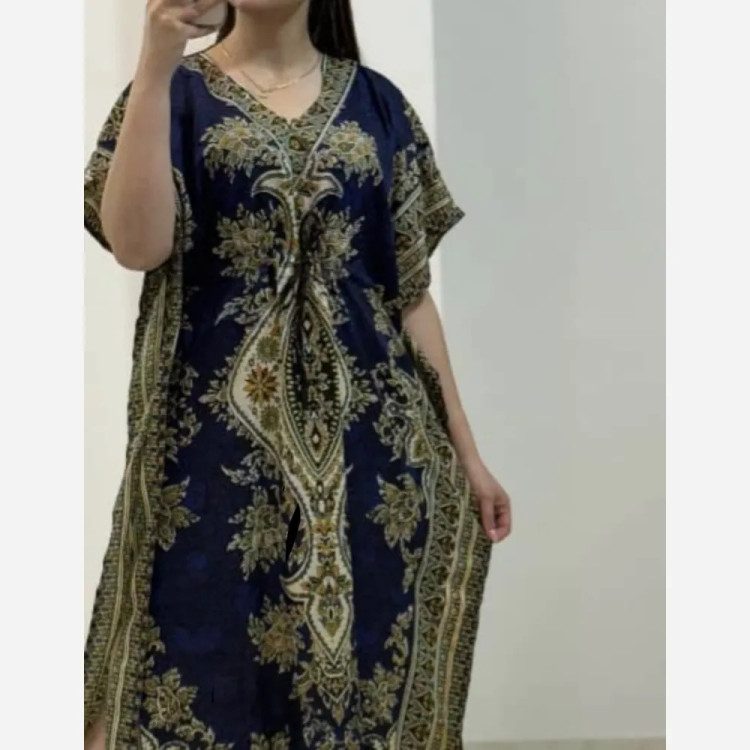 تونیک سیلک هندی مدل خفاشی فری سایز رنگبندی جذاب