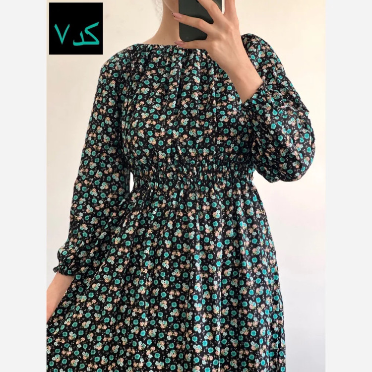 ساحلی نخی طرح دار ماچ خنک و تابستانه فری سایز