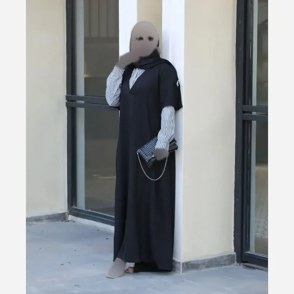 مانتو طرح ستایش جنس شانتون و لینن قد 140 سایز بزرگ