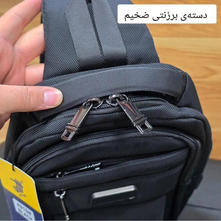 بادی بگ وارداتی برند جیتو JITUO پارچه برزنتی ضخیم آبگریز دارای پورت USB