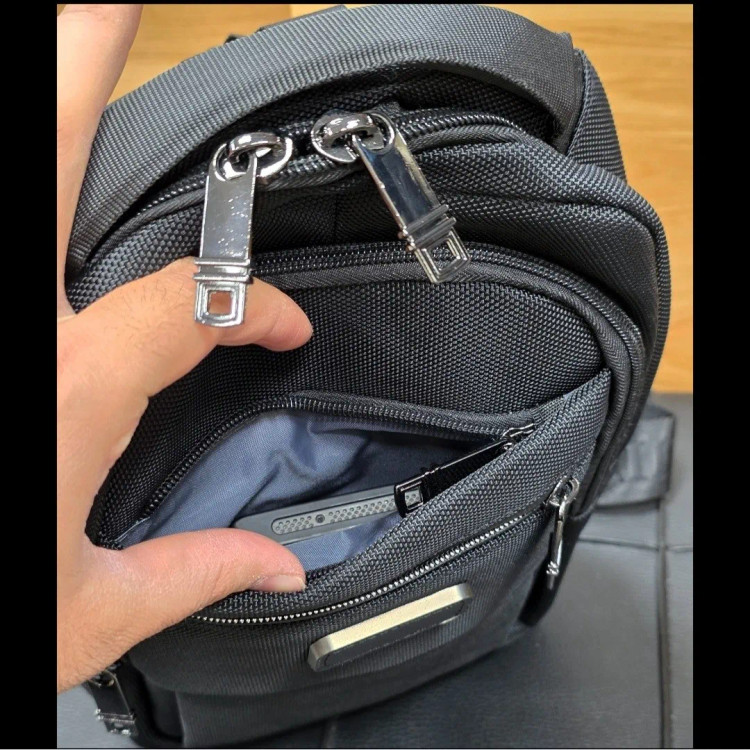 بادی بگ وارداتی برند جیتو JITUO پارچه برزنتی ضخیم آبگریز دارای پورت USB