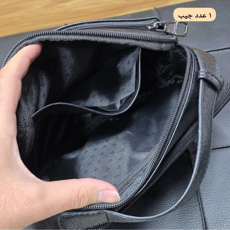 کیف دستی مردانه شوزبگ چرم سوگو خارجی ضد خش