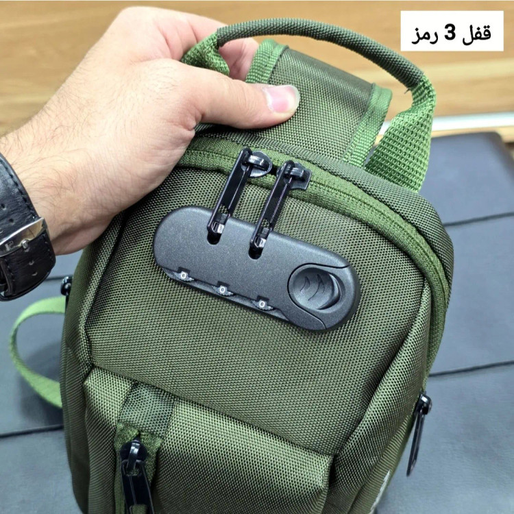 بادی بگ بنج مدل 1240 برزنت آبگریز قفل رمزدار ضد تعریق