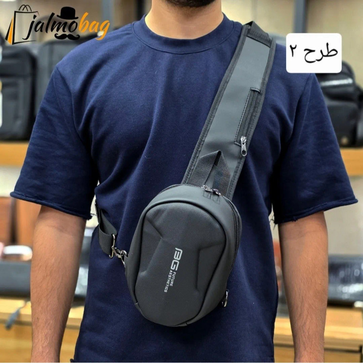 بادی بگ هاردکیس بنج ضد آب پارچه اسکین خارجی رنگ مشکی ابعاد 22 در 15 سانتی متر