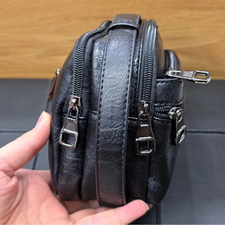 کیف دستی مردانه شوزبگ چرم سوگو خارجی ضد خش