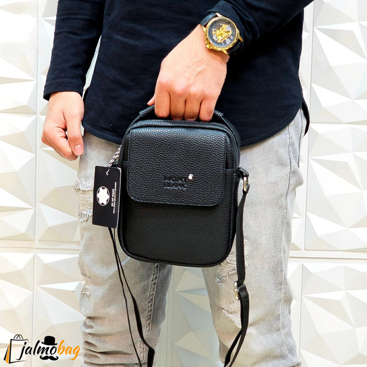کیف دستی و دوشی چرم مونت بلنک درجه یک