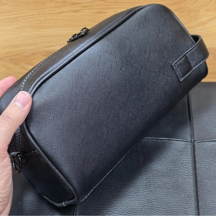 کیف دستی و دوشی چرم صنعتی مونت بلانک مدل کوچک
