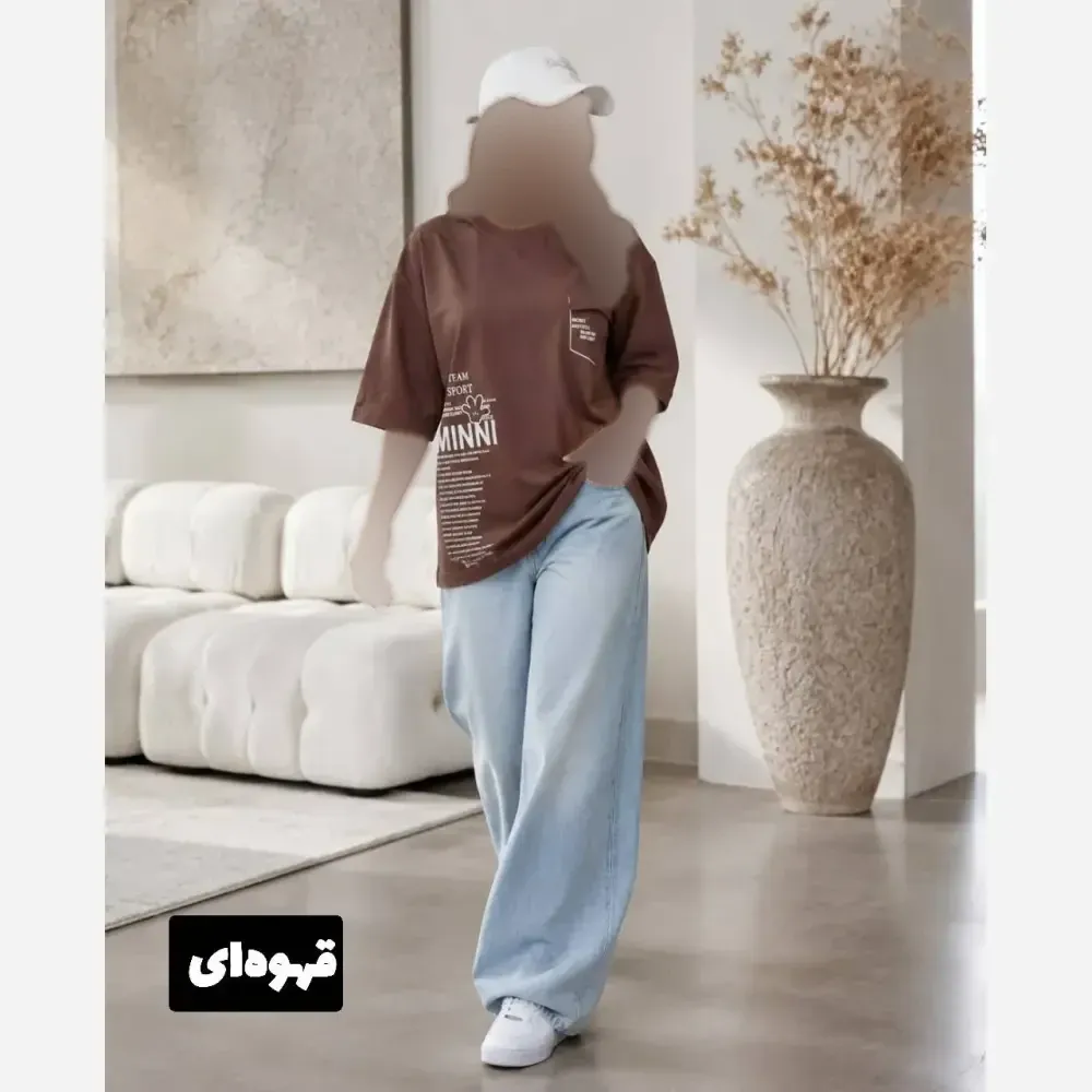 تیشرت لانگ ماریا پنبه سوپر درجه یک فری سایز 38 تا 52
