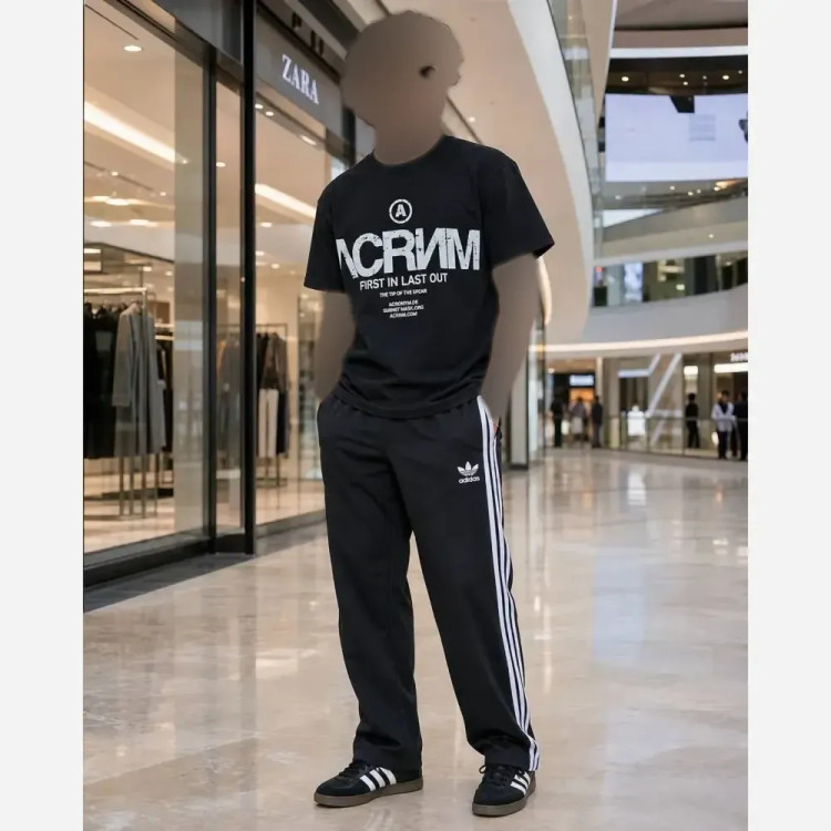 ست تیشرت و شلوار اسپرت مردانه ACRNM پنبه سوپر اعلا رنگ بندی متنوع