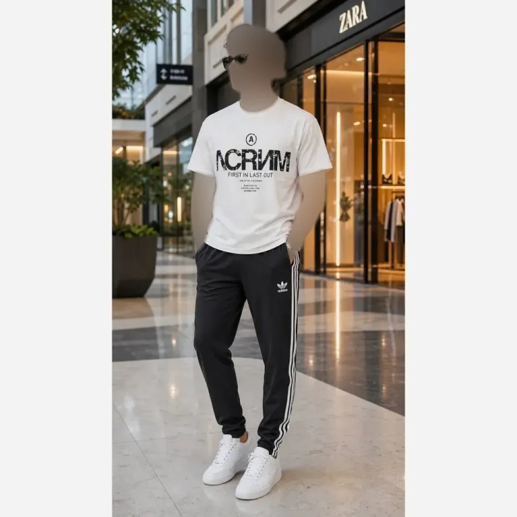 ست تیشرت و شلوار اسپرت مردانه ACRNM پنبه سوپر اعلا رنگ بندی متنوع
