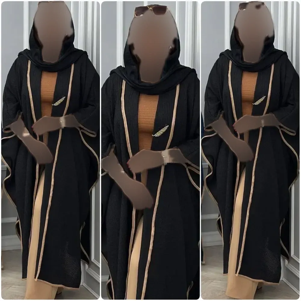 تونیک حصیری مدل میخک مشکی فری سایز 38 تا 50 قواره آزاد