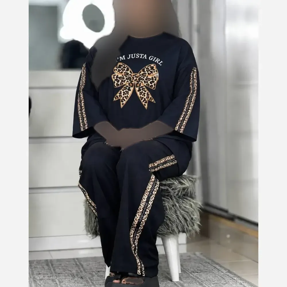 ست بلوز شلوار زنانه ویکتوریا پنبه گلکسی سایز 38 تا 48