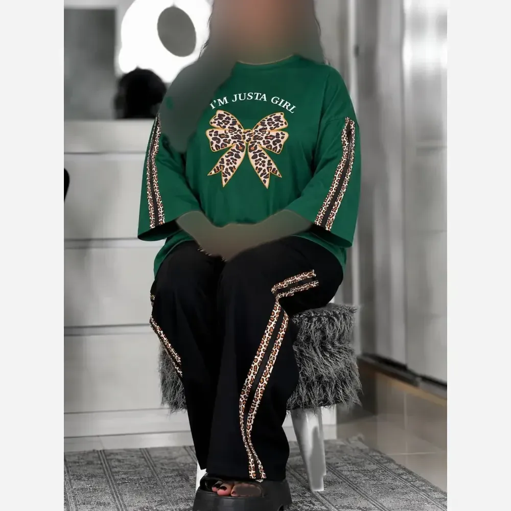 ست بلوز شلوار زنانه ویکتوریا پنبه گلکسی سایز 38 تا 48