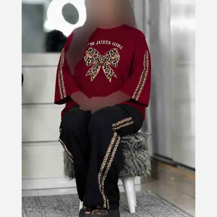 ست بلوز شلوار زنانه ویکتوریا پنبه گلکسی سایز 38 تا 48