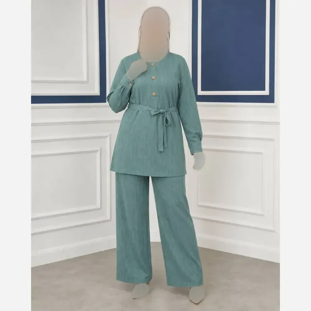 ست زنانه پنی جنس کریشه درجه یک سایز فری 38 تا 48