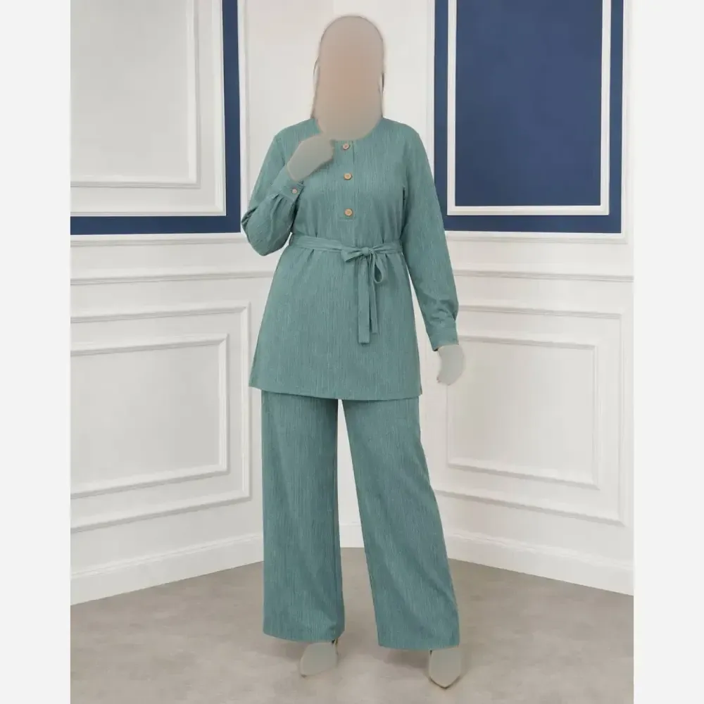 ست زنانه پنی جنس کریشه درجه یک سایز فری 38 تا 48