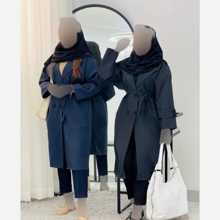 مانتو دانشجویی دیپلمات جنس مکانیک پرشین