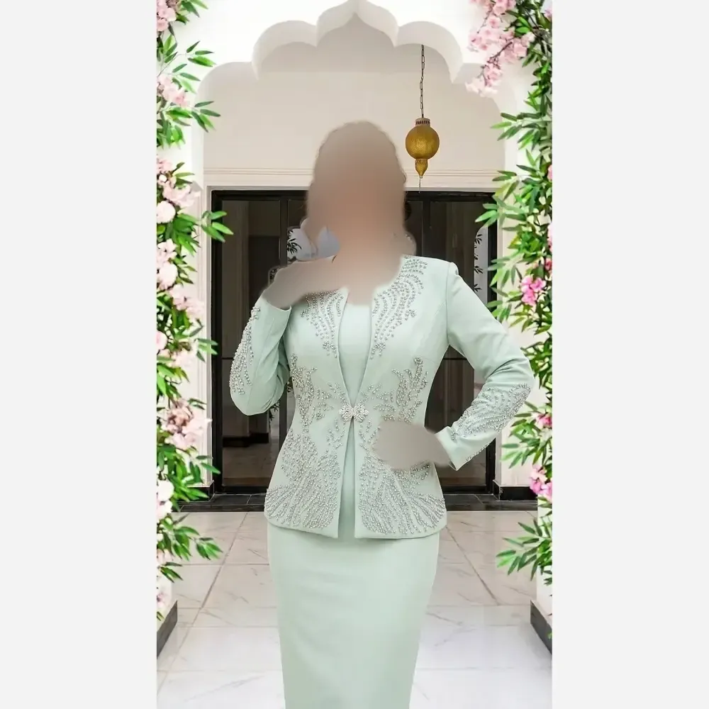 سارافون و کت زنانه کرپ مازراتی رنگ بندی سایز 42 تا 54