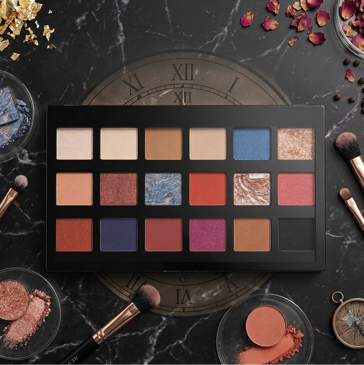 پالت سایه چشم 18 رنگ رولوشن REVOLUTIONpro