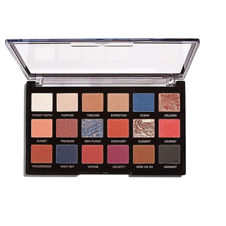 پالت سایه چشم 18 رنگ رولوشن REVOLUTIONpro