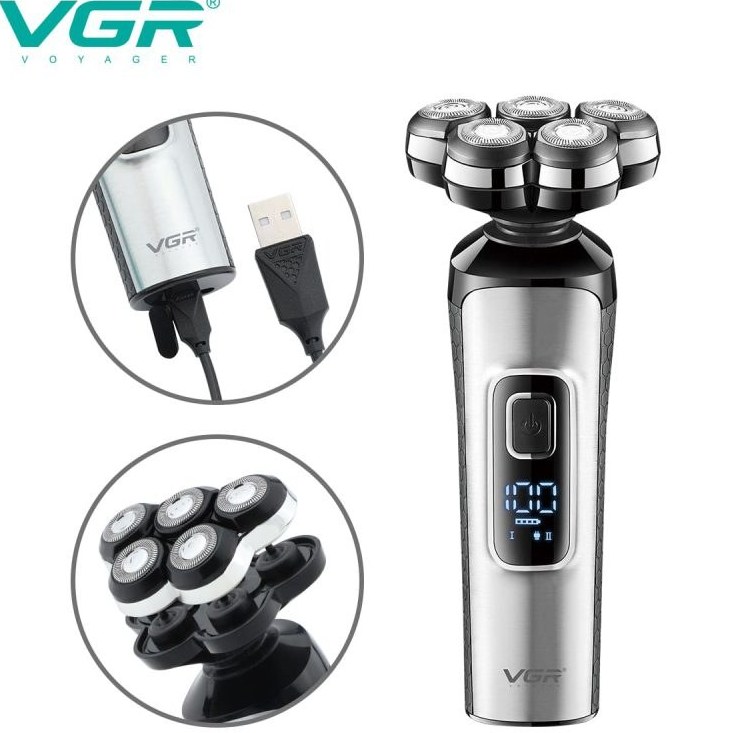ماشین اصلاح موی صورت وی جی ار مدل V-385