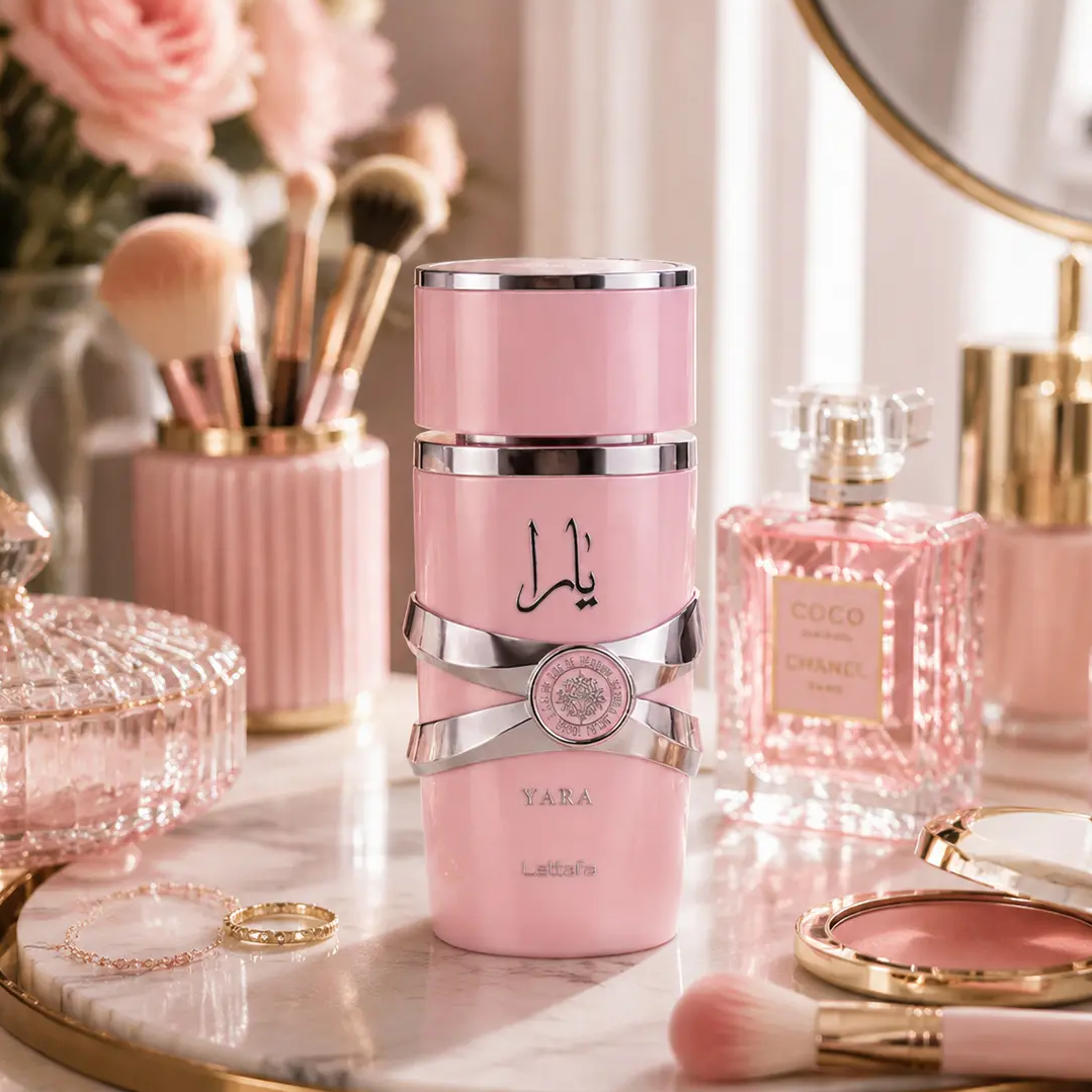 عطر یارا صورتی شرکت لطافه(اورجینال)