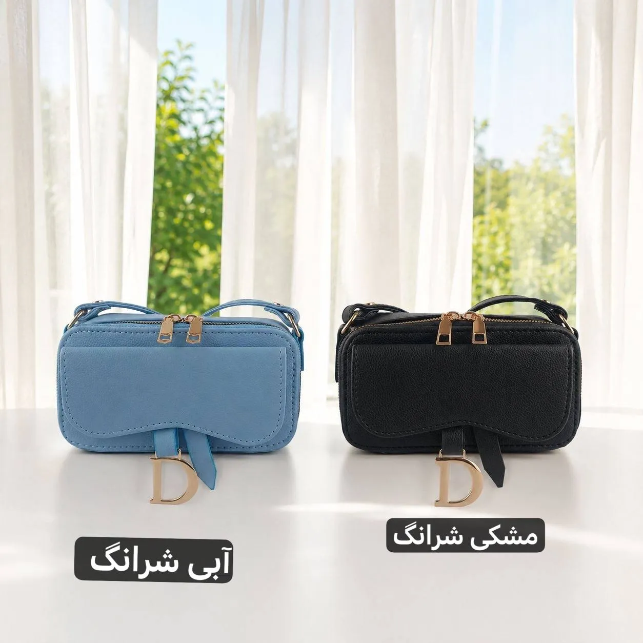 کیف پاسپورتی چرم مصنوعی زنانه روزمره و مهمانی